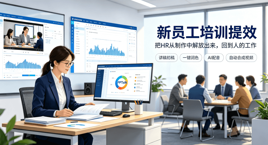 新员工培训提效：把HR从“制作”中解放出来，回到“人”的工作