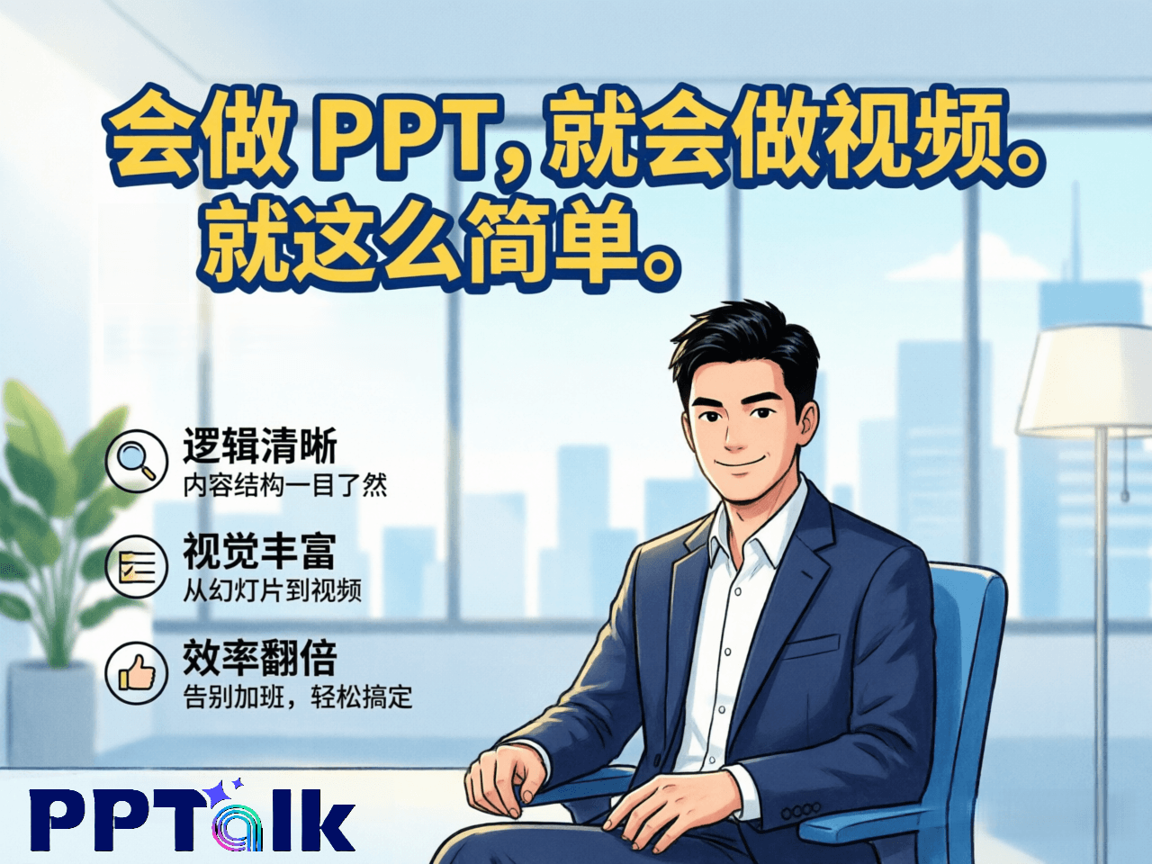 会做 PPT，就会做视频