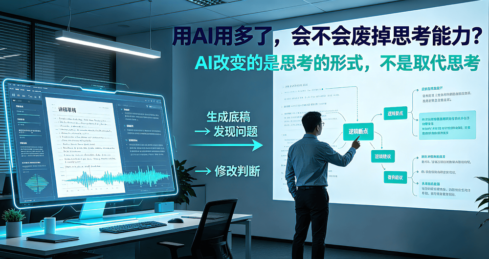 用AI用多了，会不会废掉思考能力？