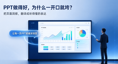 PPT做得好，为什么一开口就垮？
